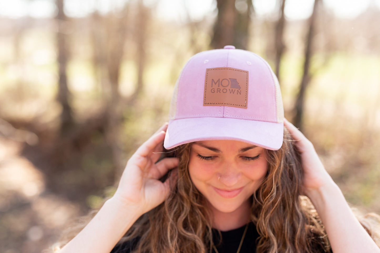 Lavender MoGrown Trucker Hat