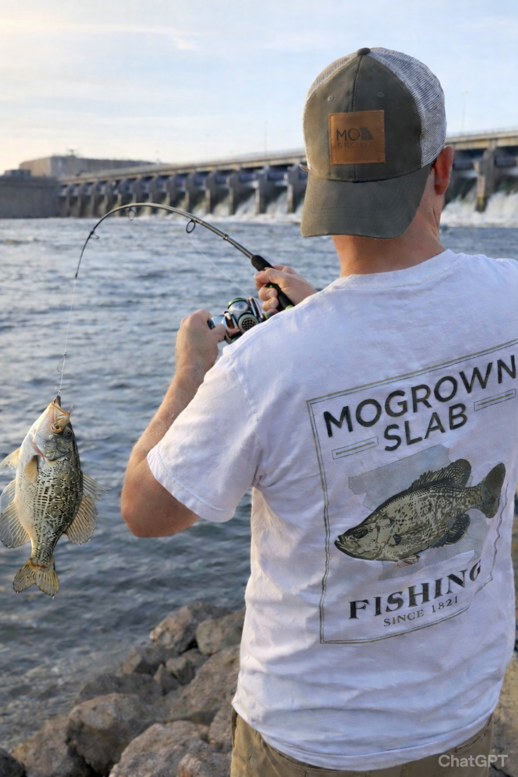 MoGrown Slab Crappie T Shirt