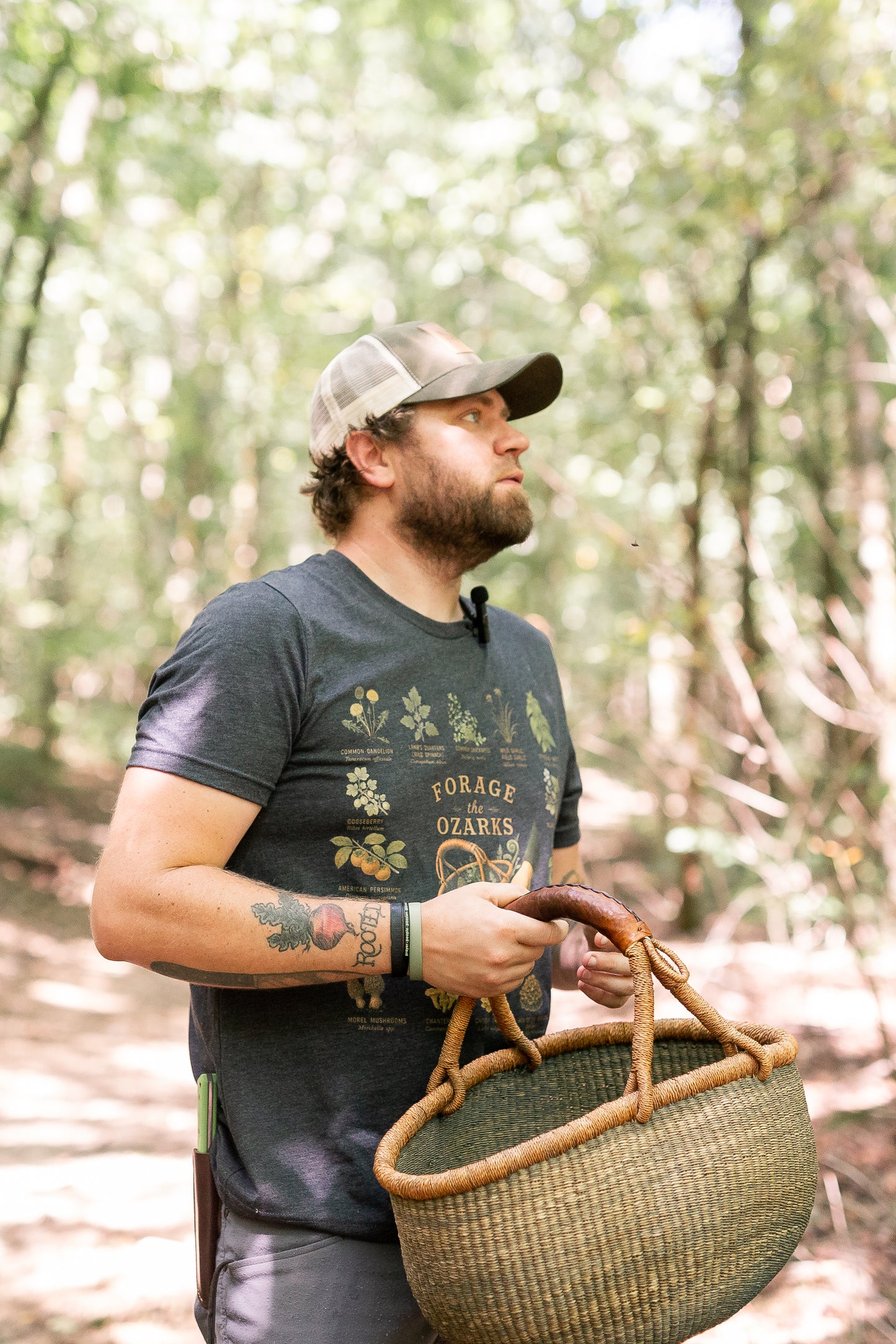 Forage the Ozarks T Shirt - Wild Foods By Dyllan Collab Project