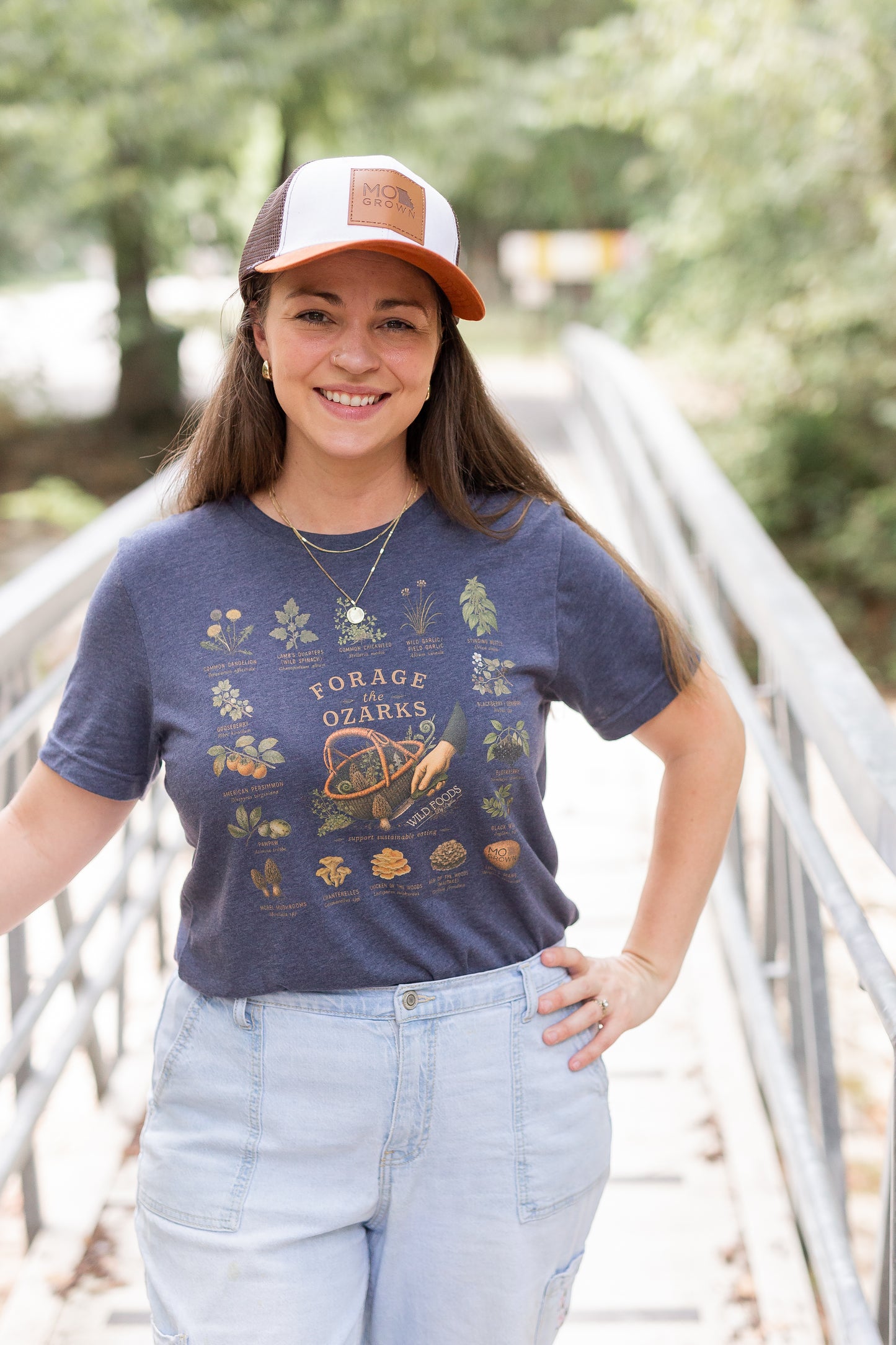 Forage the Ozarks T Shirt - Wild Foods By Dyllan Collab Project