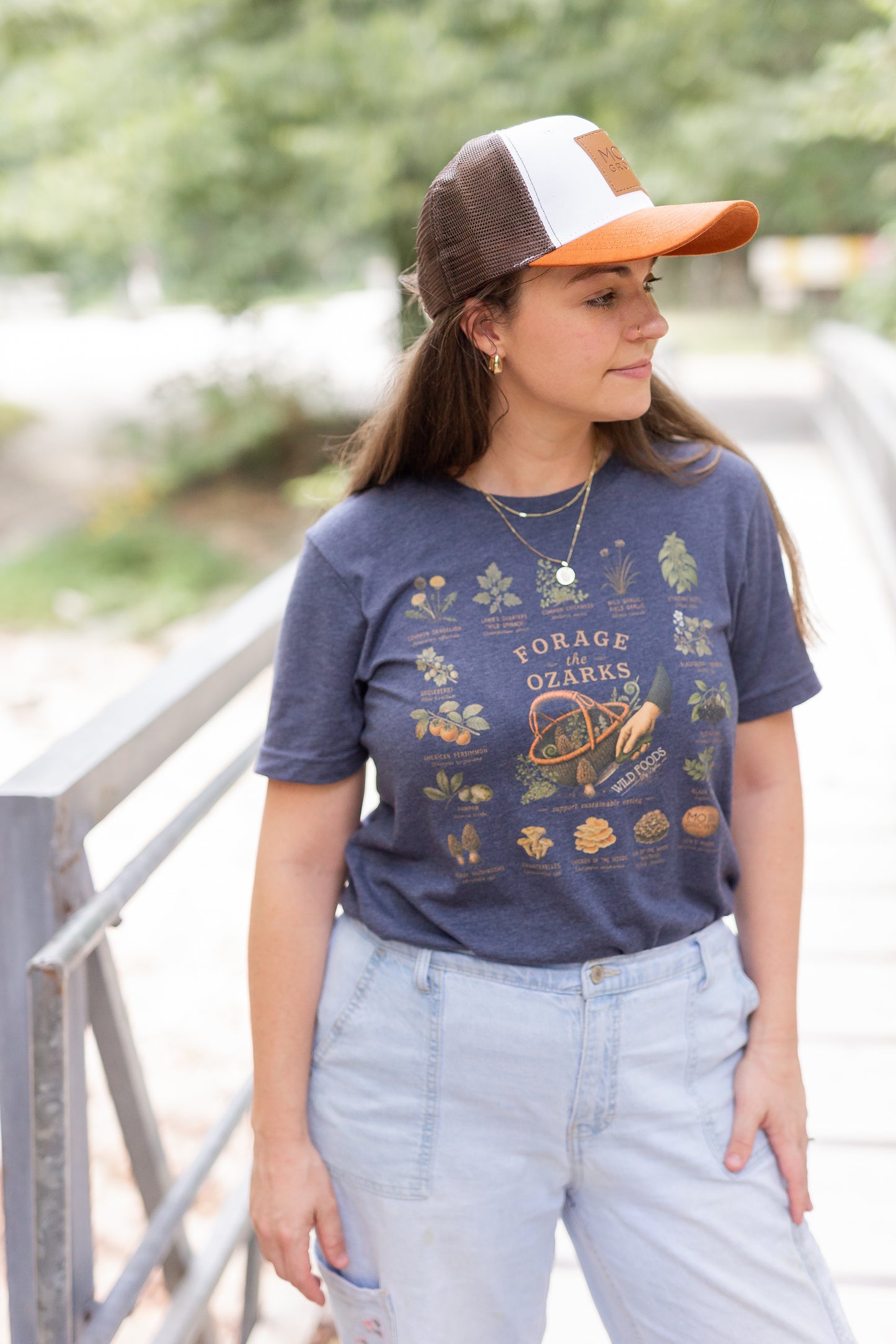 Forage the Ozarks T Shirt - Wild Foods By Dyllan Collab Project