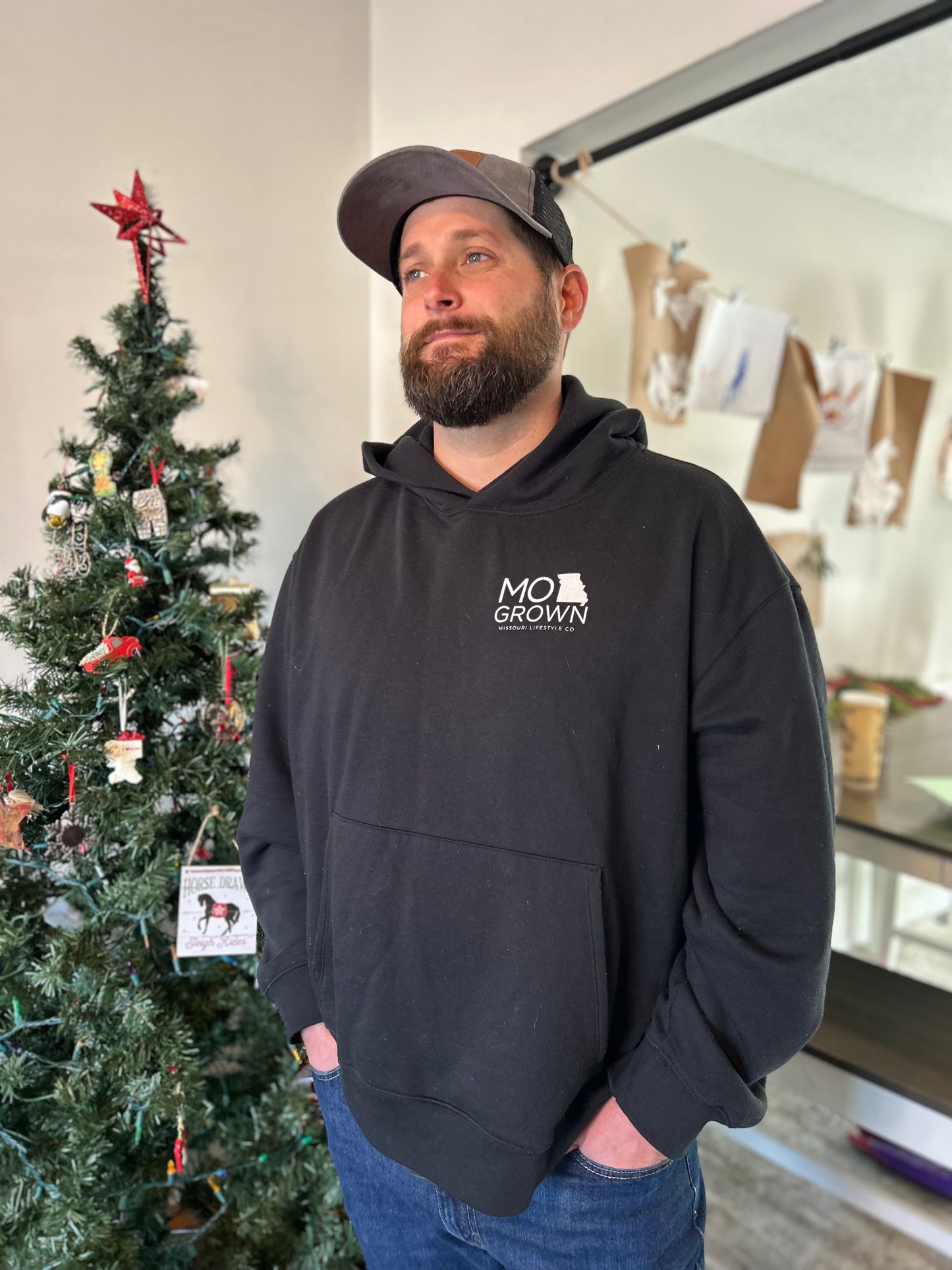 Made Here Stayed Here Unisex Hoodie