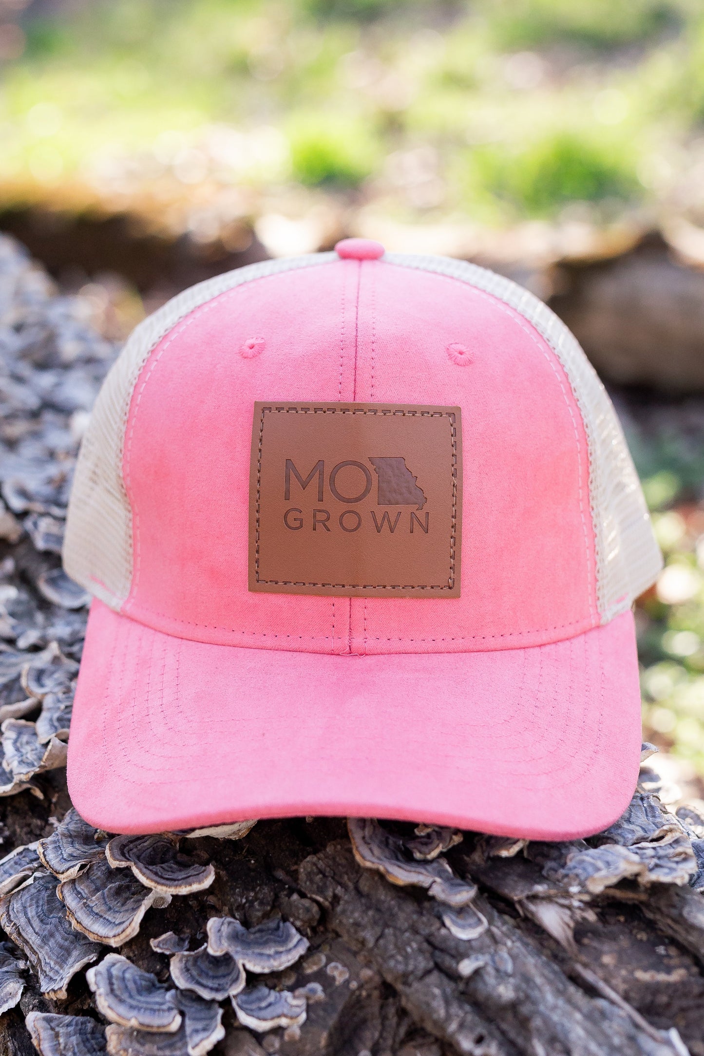 Coral Pink MoGrown Trucker Hat