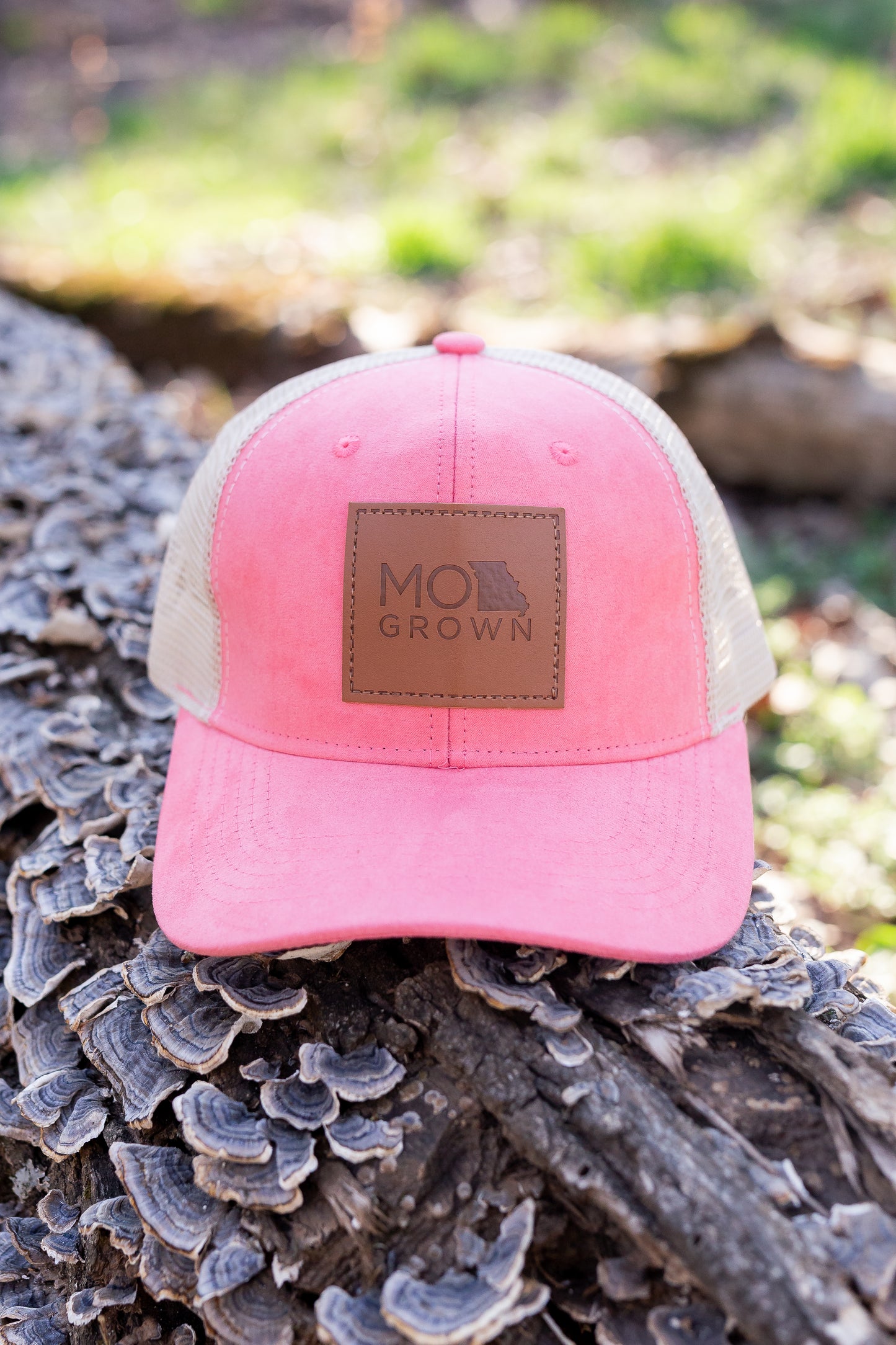 Coral Pink MoGrown Trucker Hat