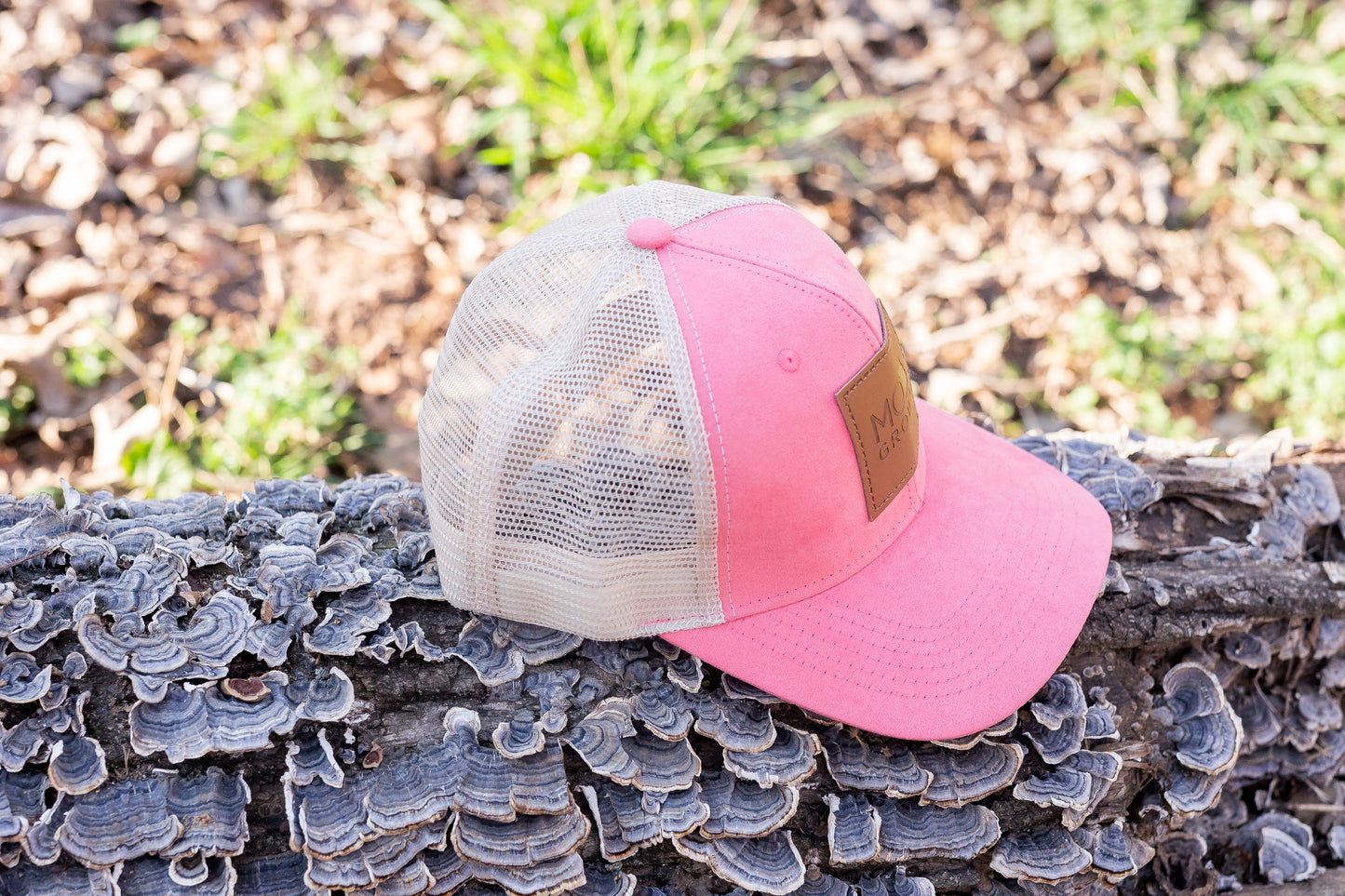 Coral Pink MoGrown Trucker Hat