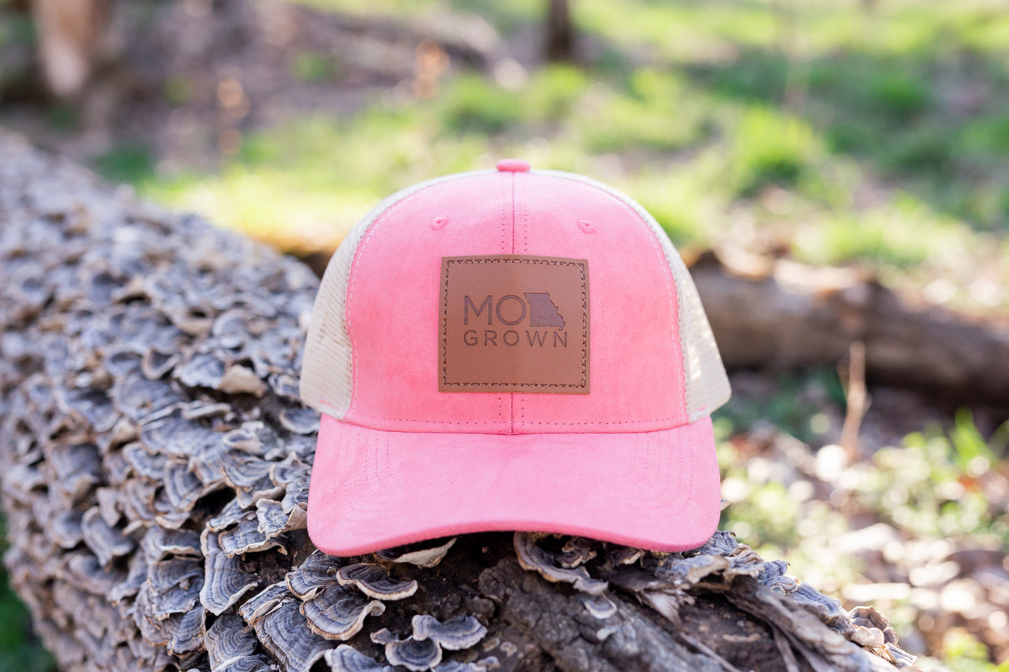 Coral Pink MoGrown Trucker Hat