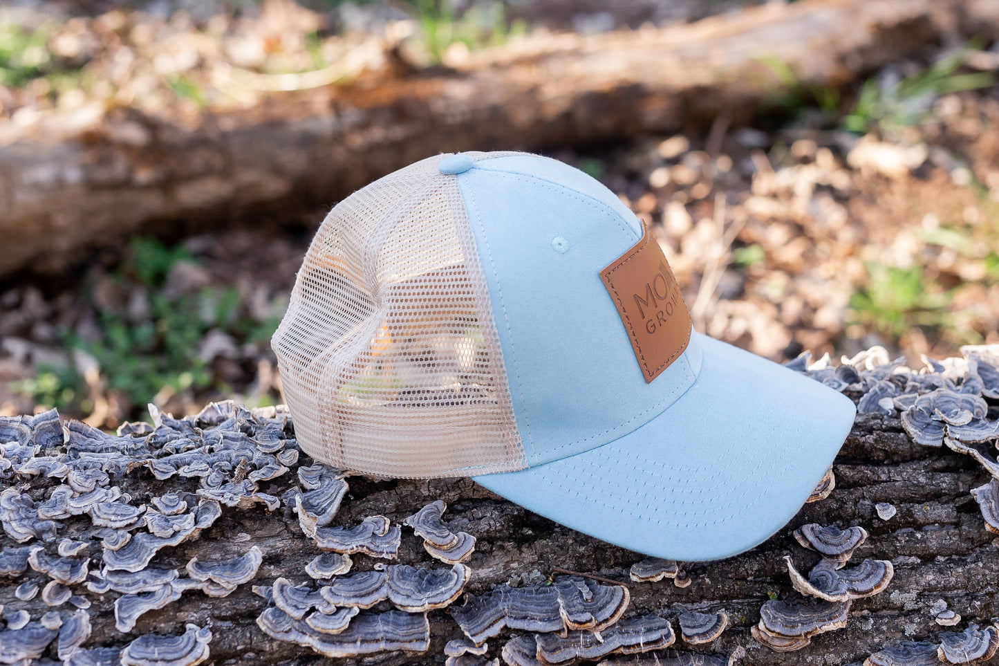 Blue MoGrown Trucker Hat