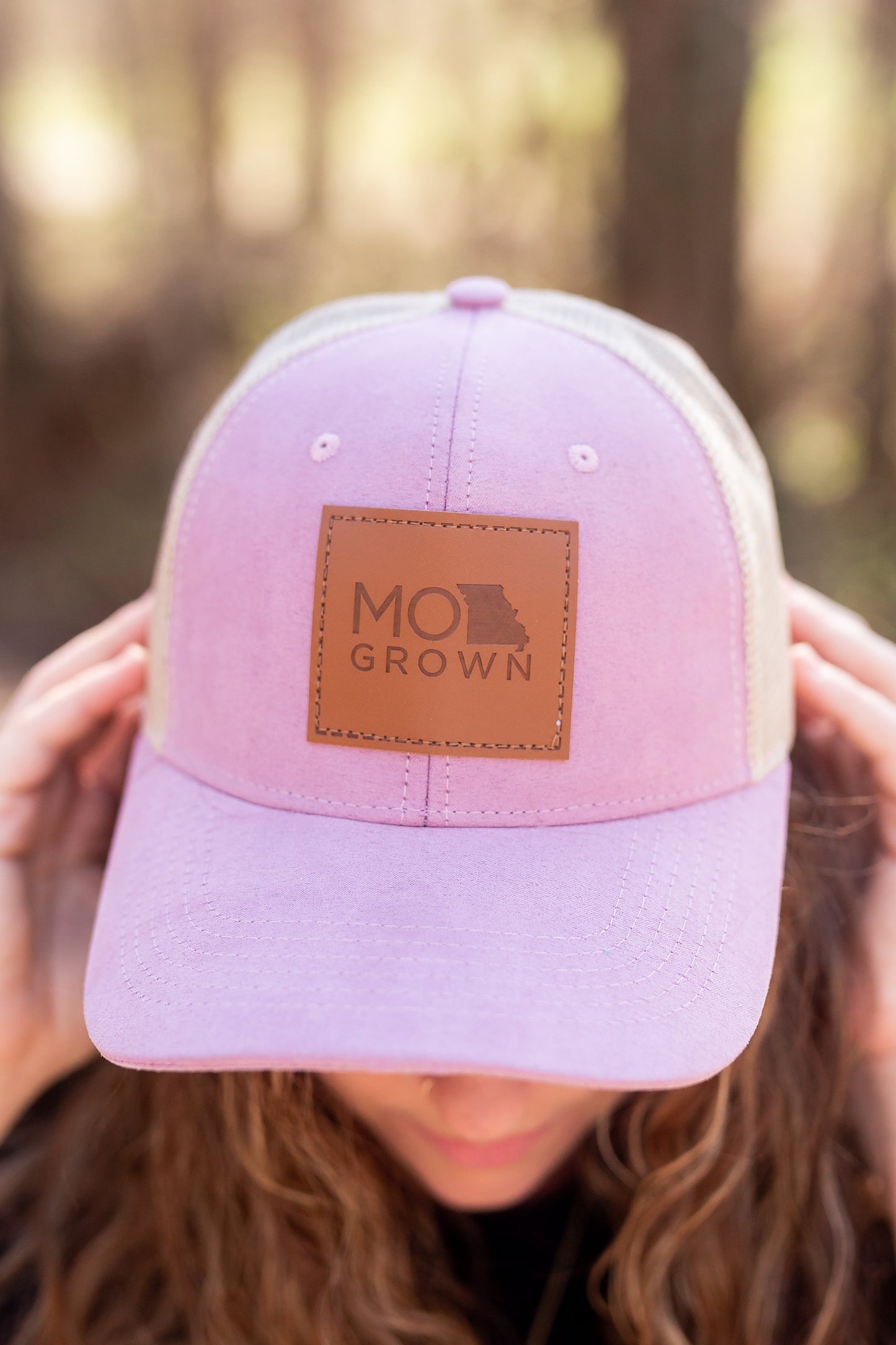 Lavender MoGrown Trucker Hat
