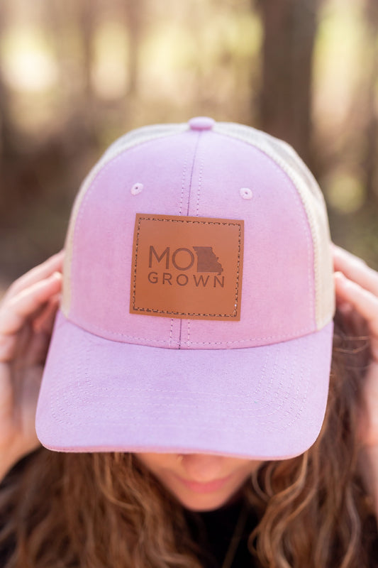 Lavender MoGrown Trucker Hat