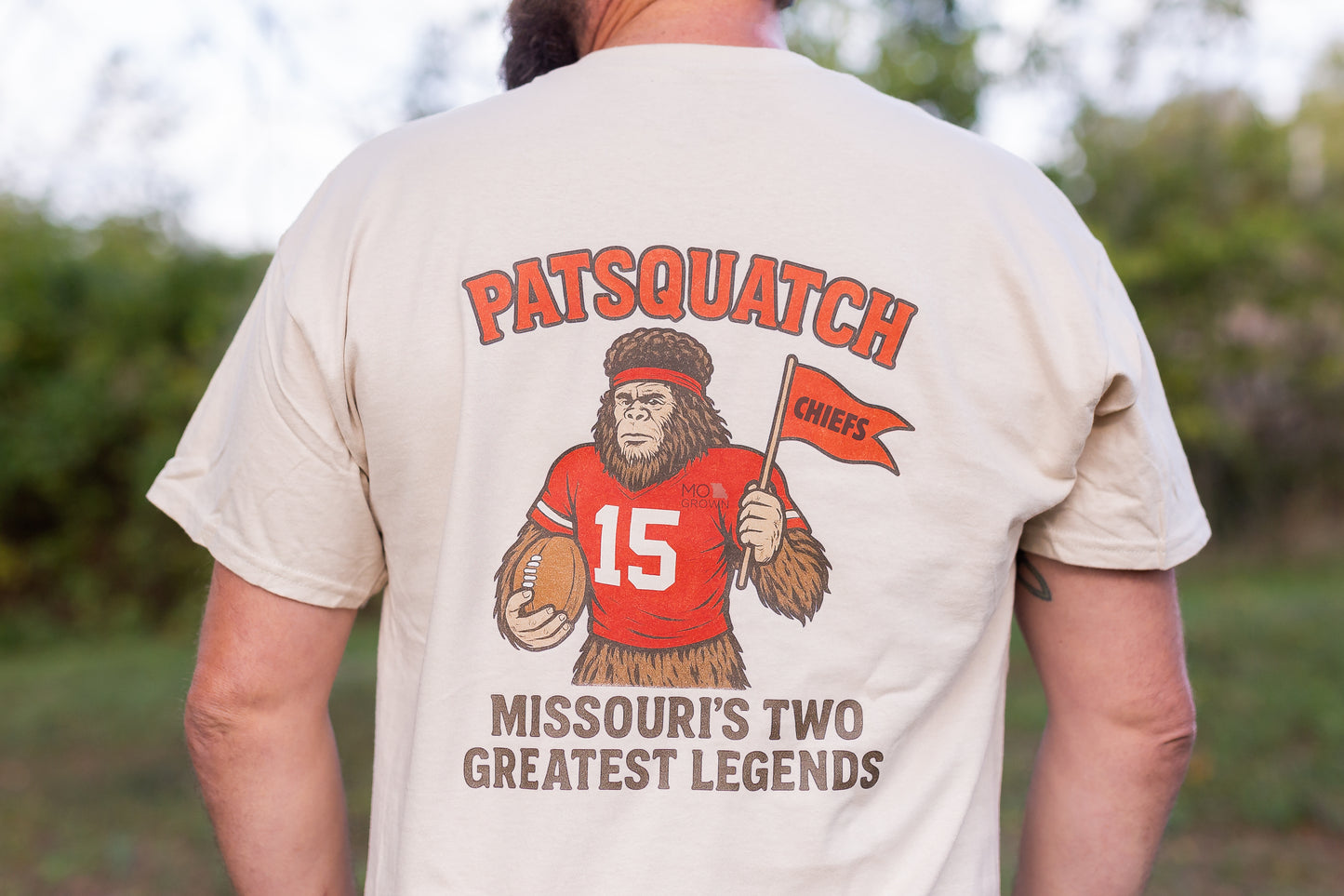 PATSQUATCH T SHIRT for CHIEFS FANS