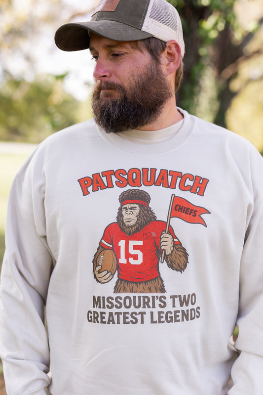 PATSQUATCH SWEATSHIRT FOR CHIEFS FANS