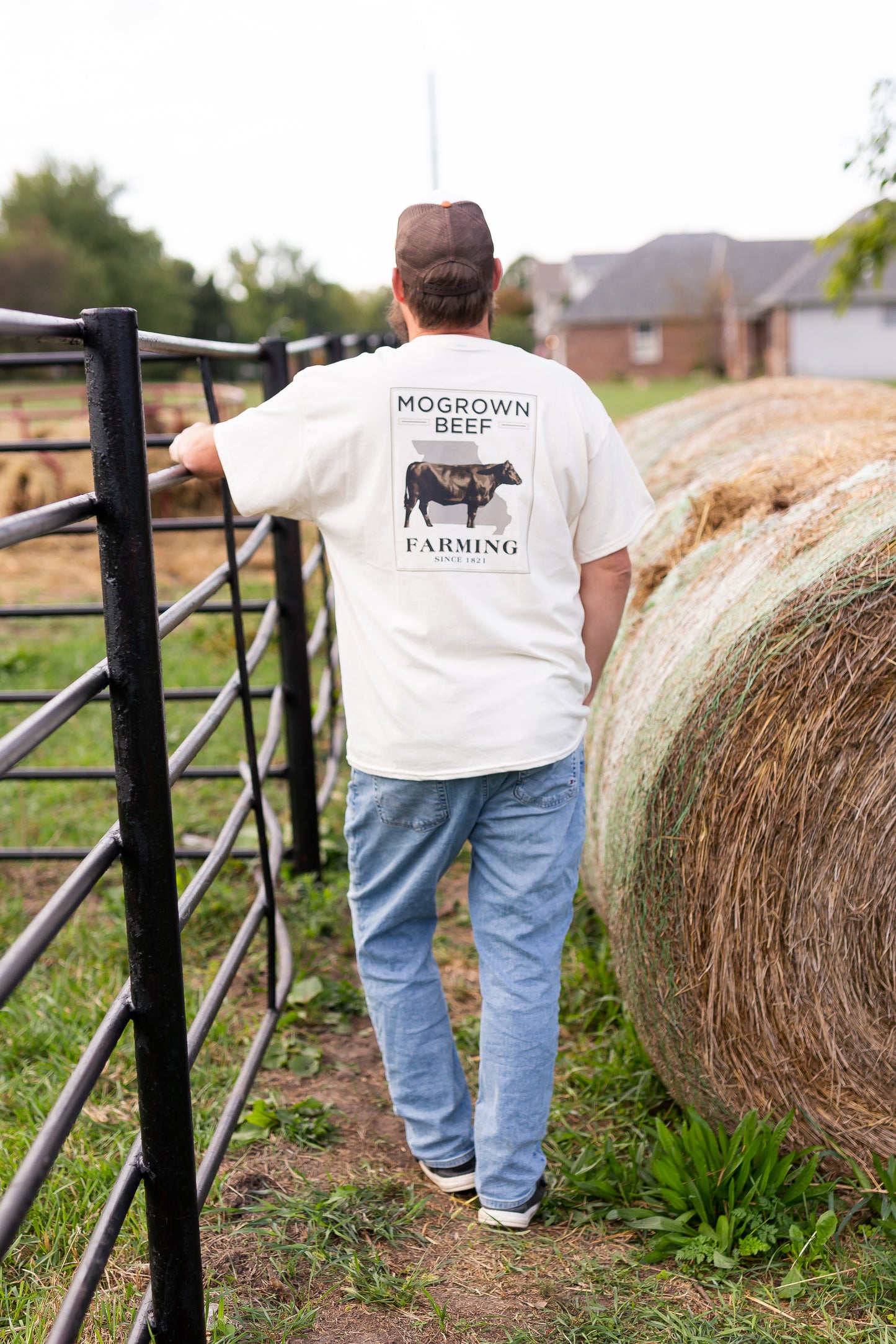 MOGROWN BEEF MISSOURI CATTLE FARMER T SHIRT