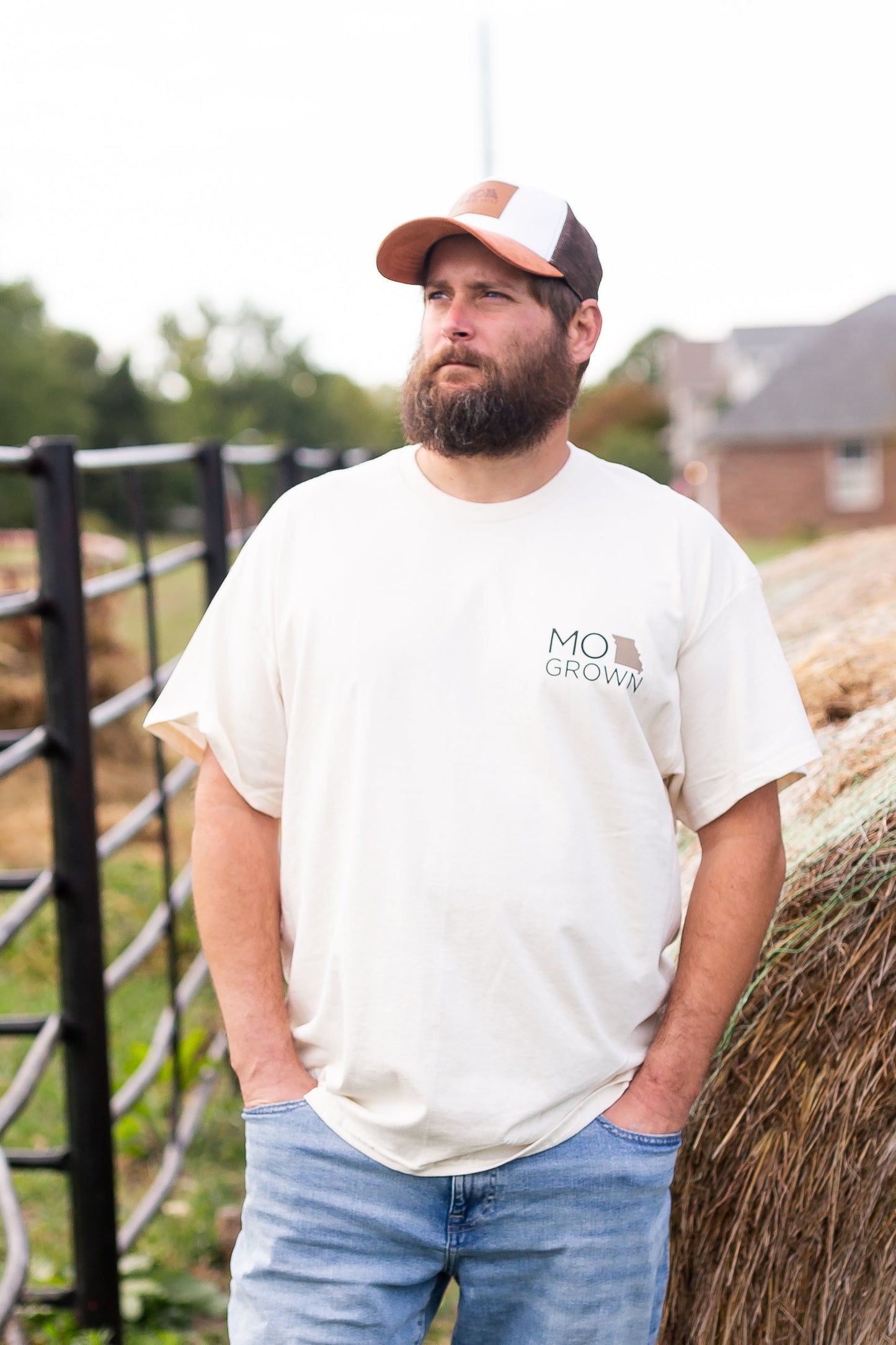 MOGROWN BEEF MISSOURI CATTLE FARMER T SHIRT