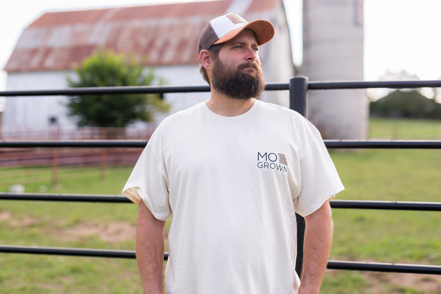 MOGROWN BEEF MISSOURI CATTLE FARMER T SHIRT