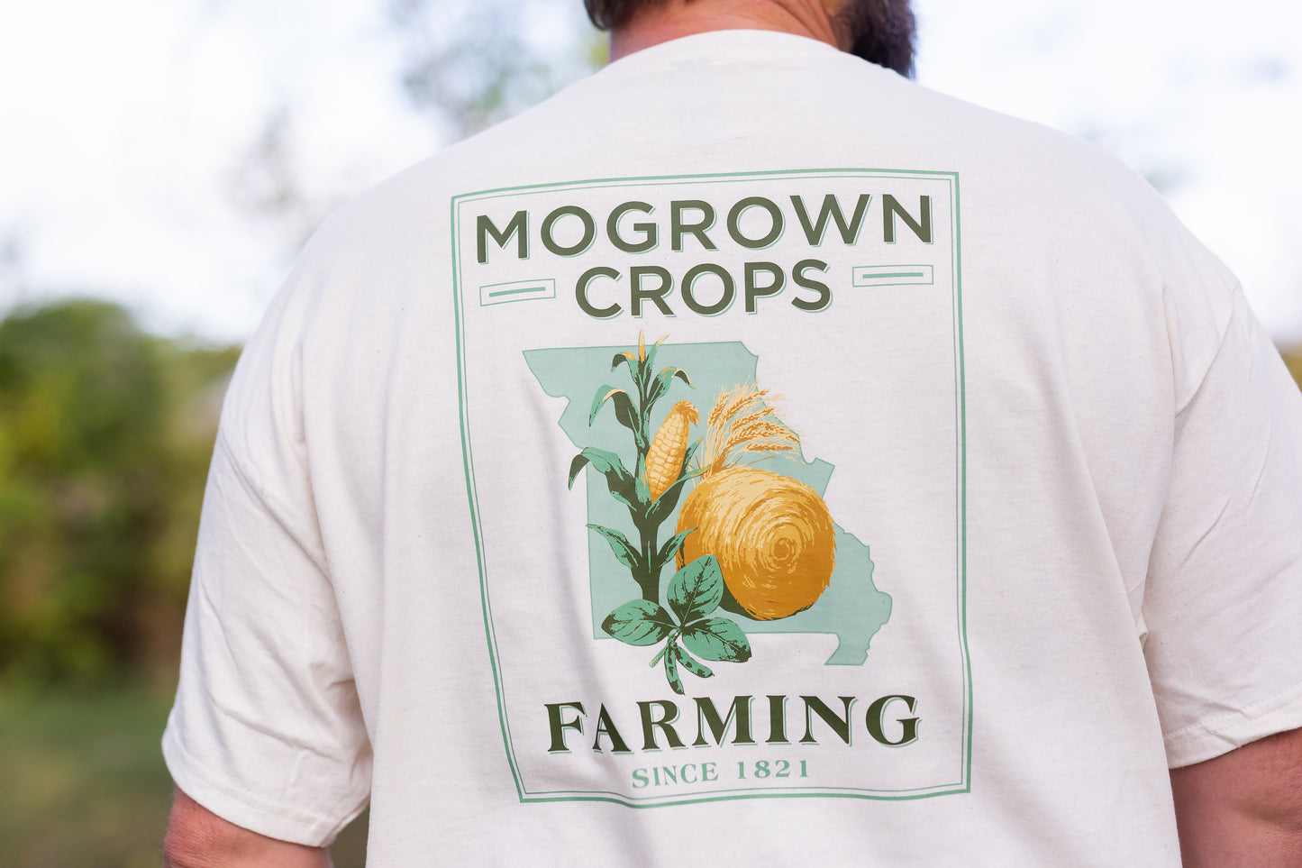 MOGROWN CROPS MISSOURI FARMER T Shirt
