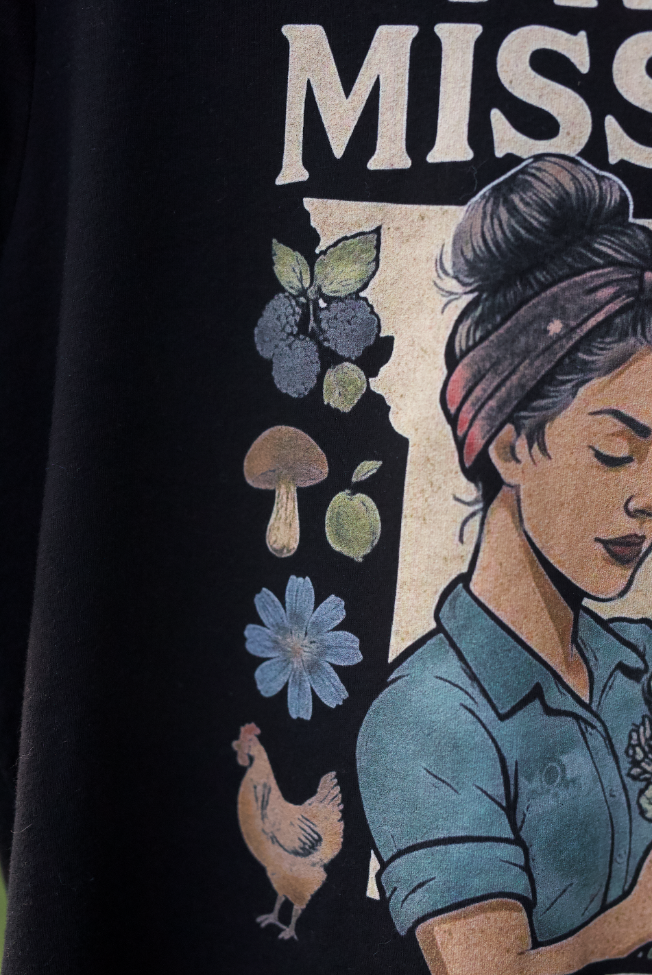 PROUD MISSOURI GIRL IN BLACK (Rosie the Riveter)