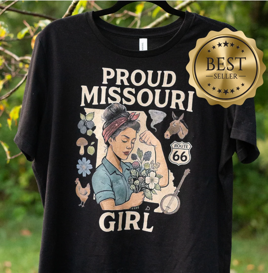 Proud Missouri Girl T-Shirt (Wholesale)