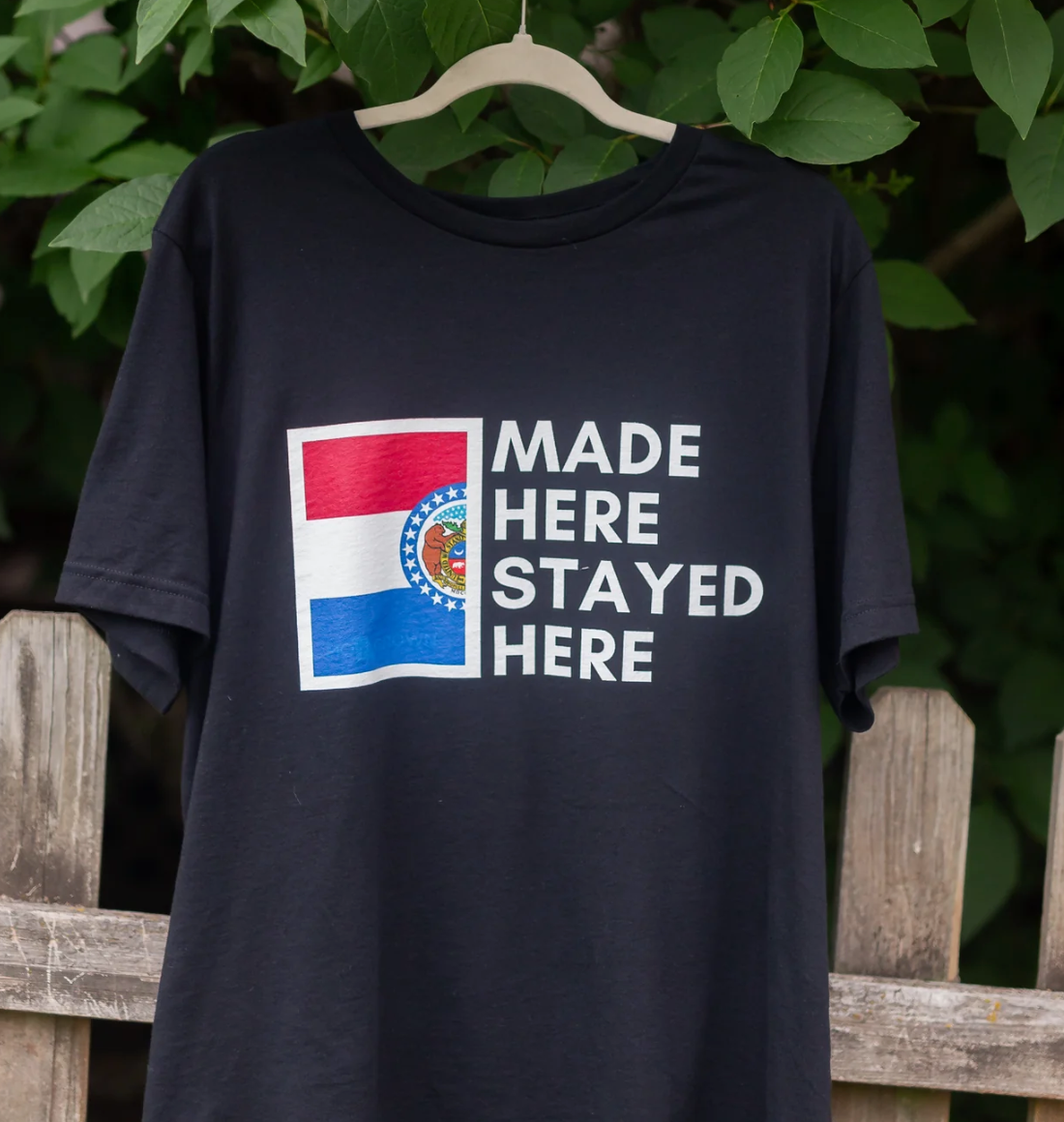 Made Here Stayed Here T-Shirt (Wholesale)