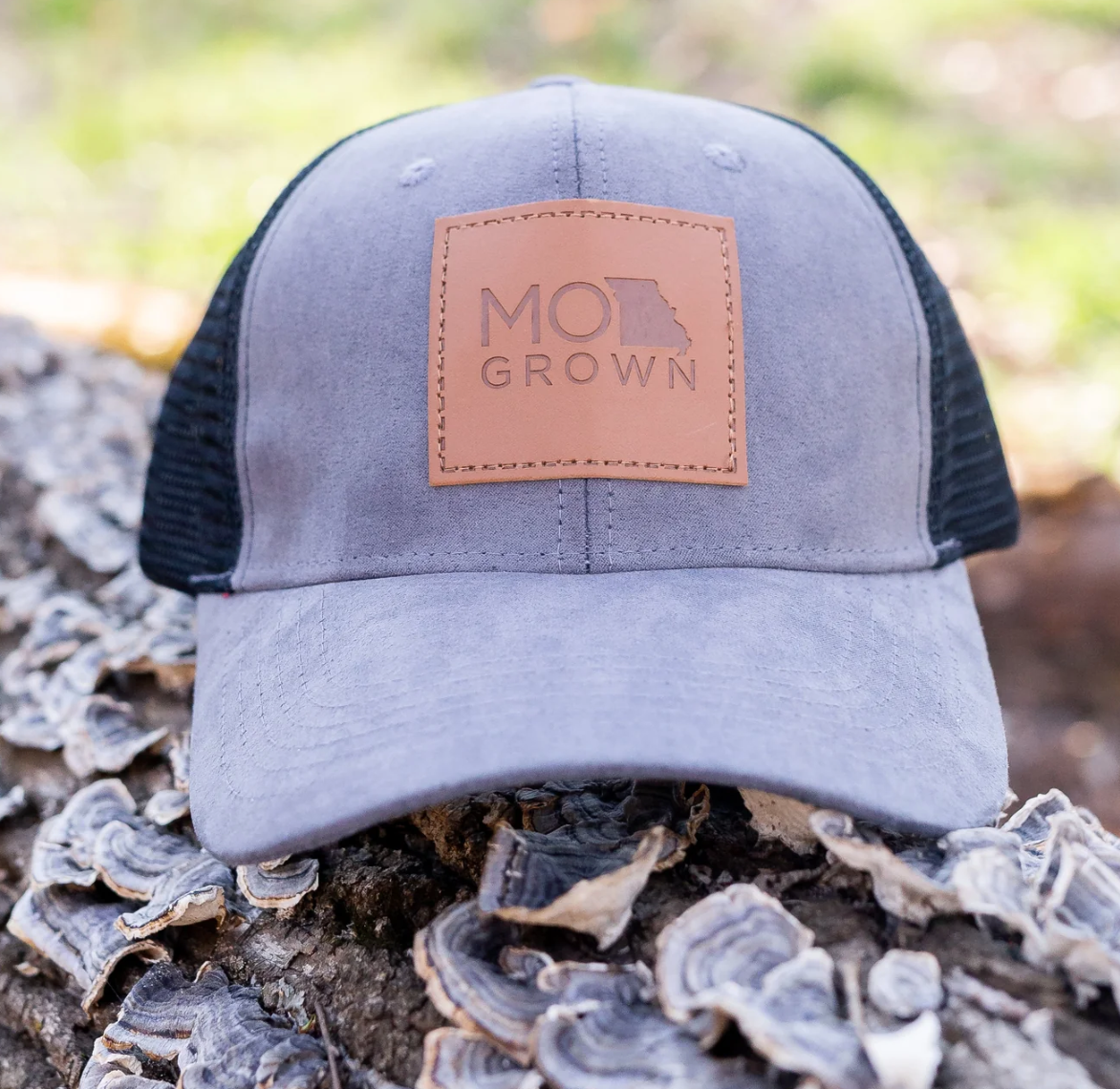MoGrown Patch Hat Gray (Wholesale)
