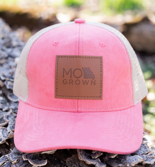 MoGrown Patch Hat Pink (Wholesale)