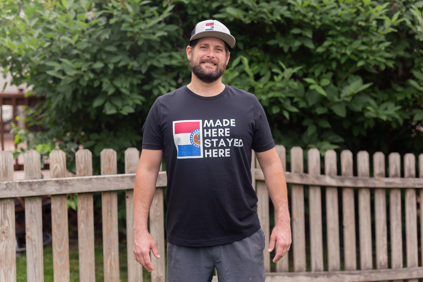 "Made Here Stayed Here" T Shirt