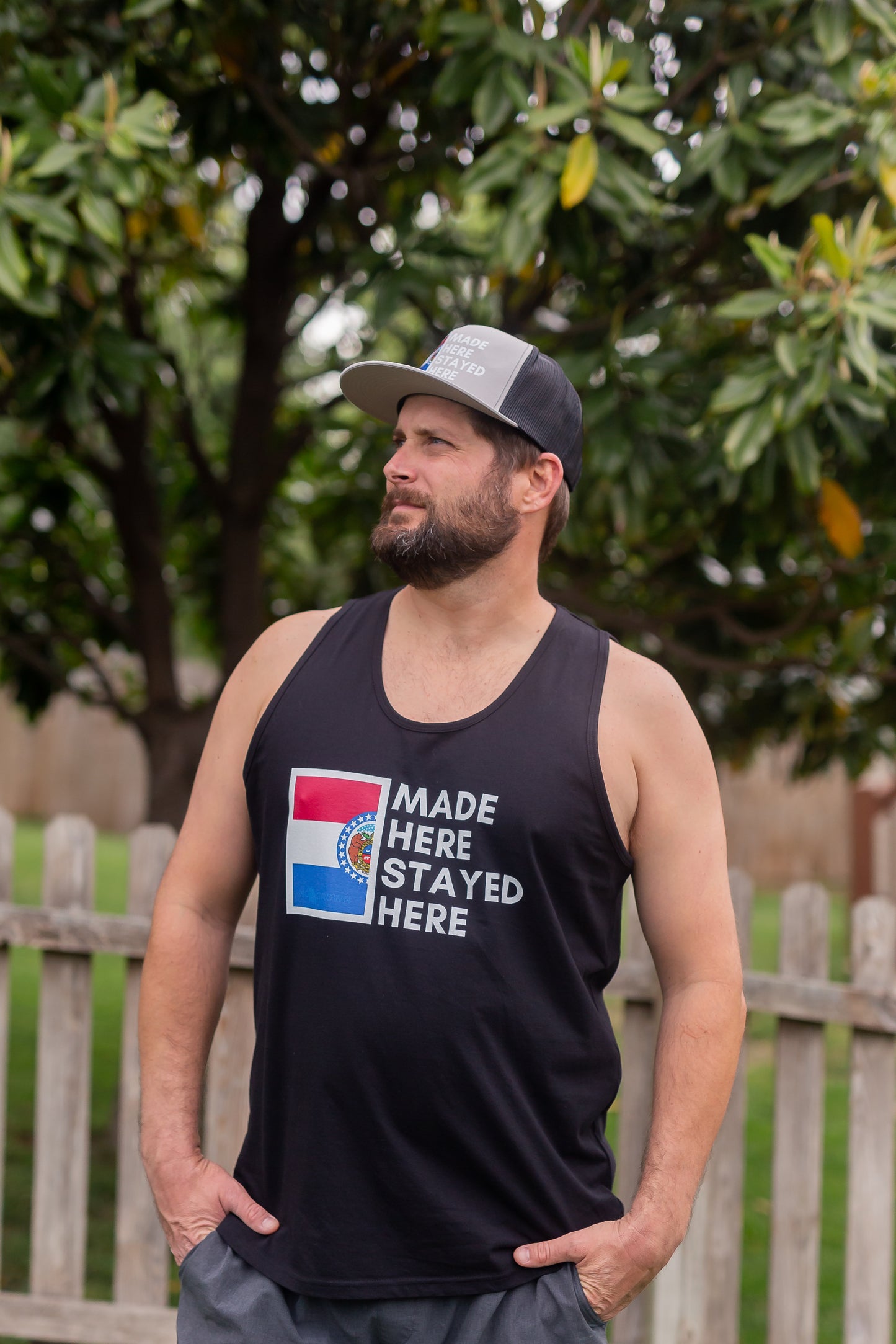 "Made Here Stayed Here" Tank Top