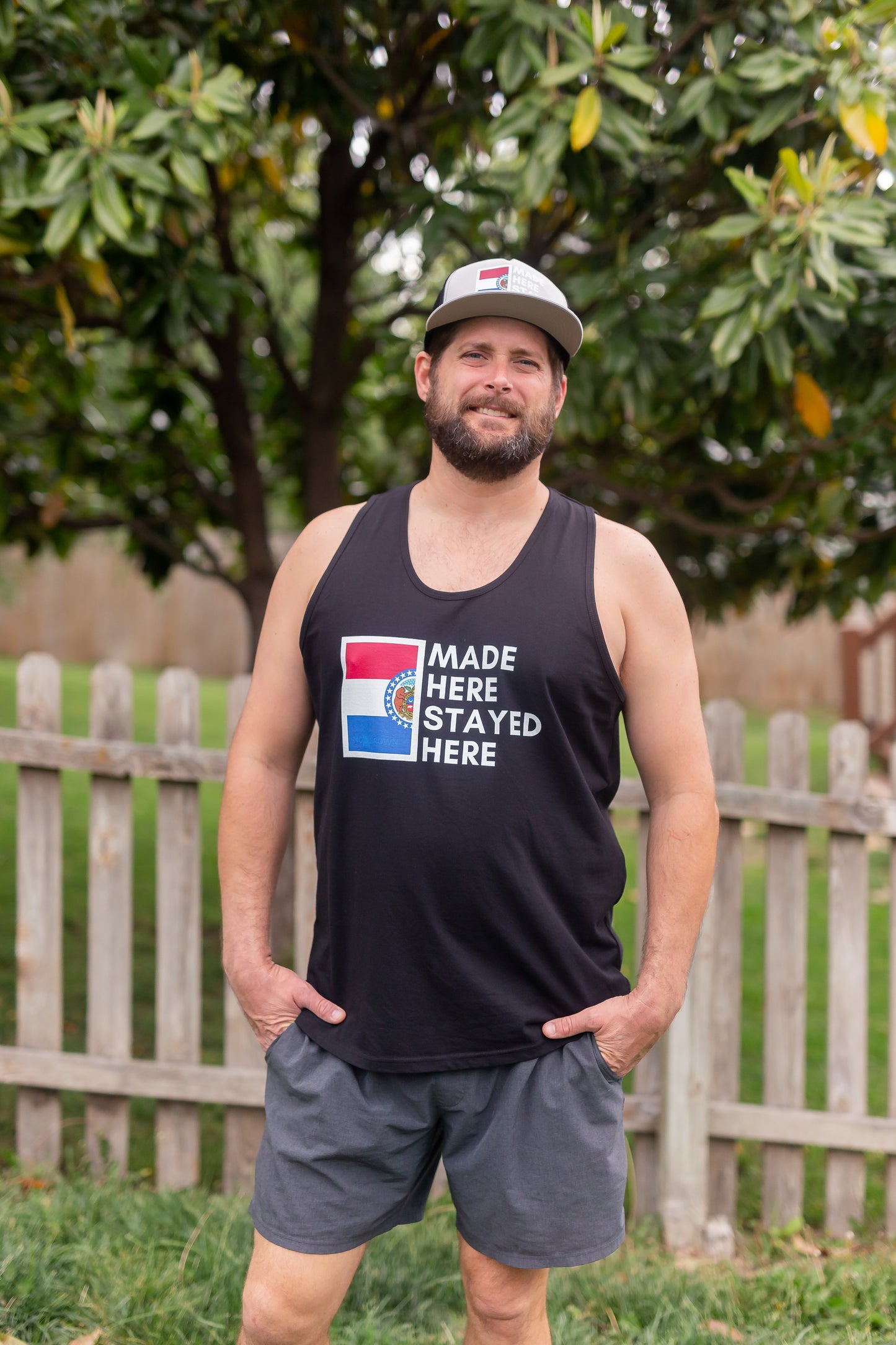 "Made Here Stayed Here" Tank Top