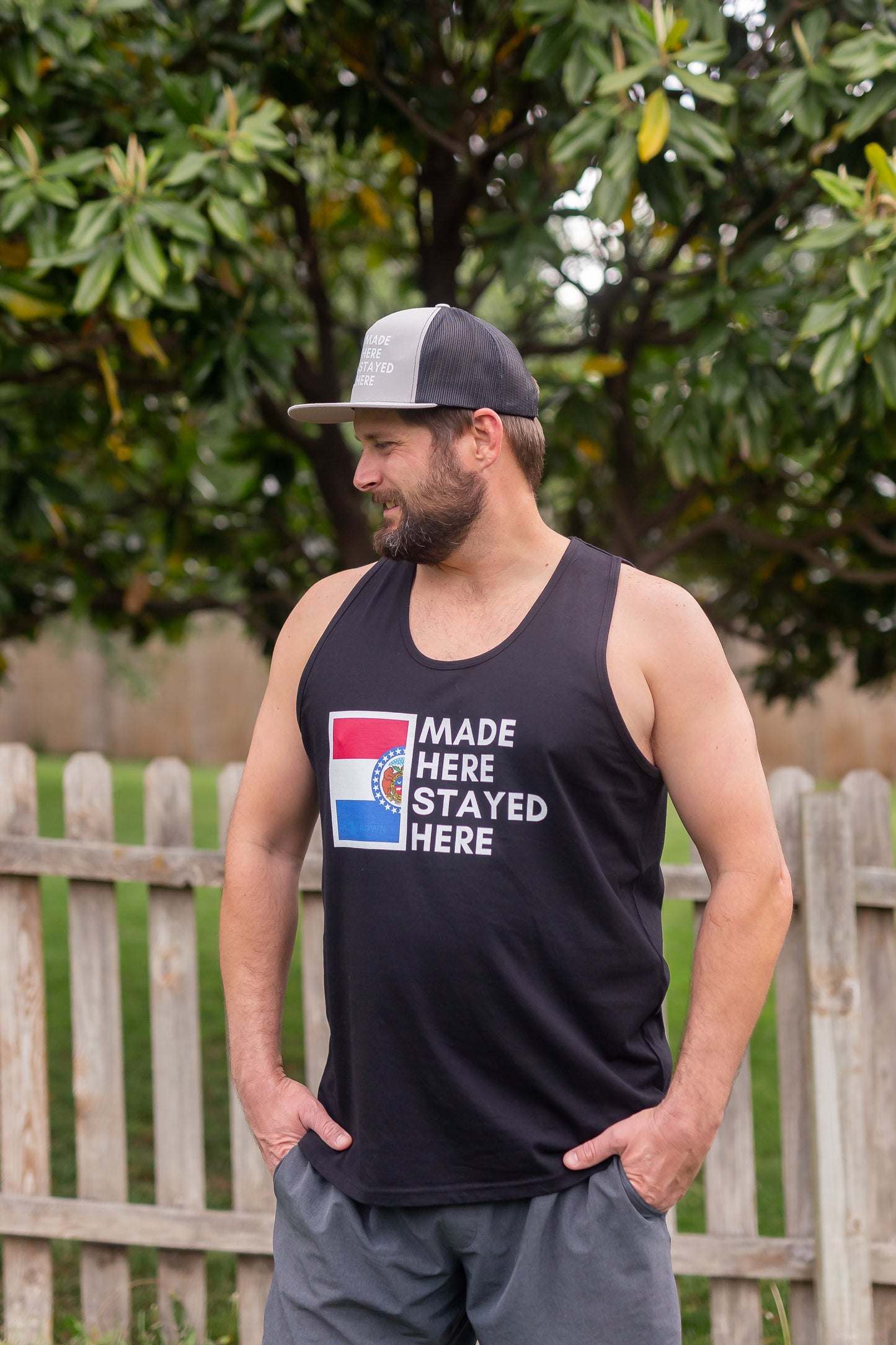 "Made Here Stayed Here" Tank Top