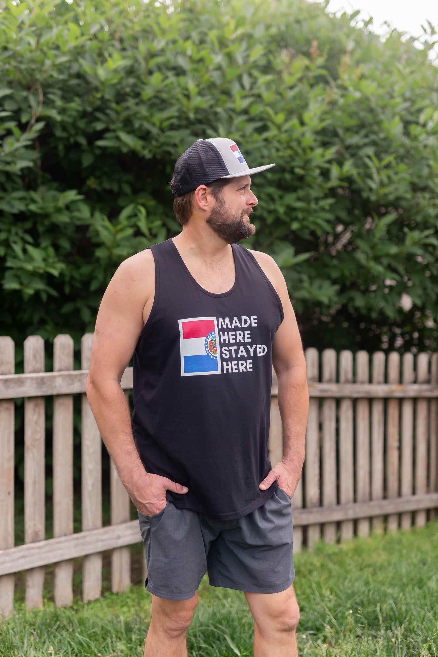 "Made Here Stayed Here" Tank Top