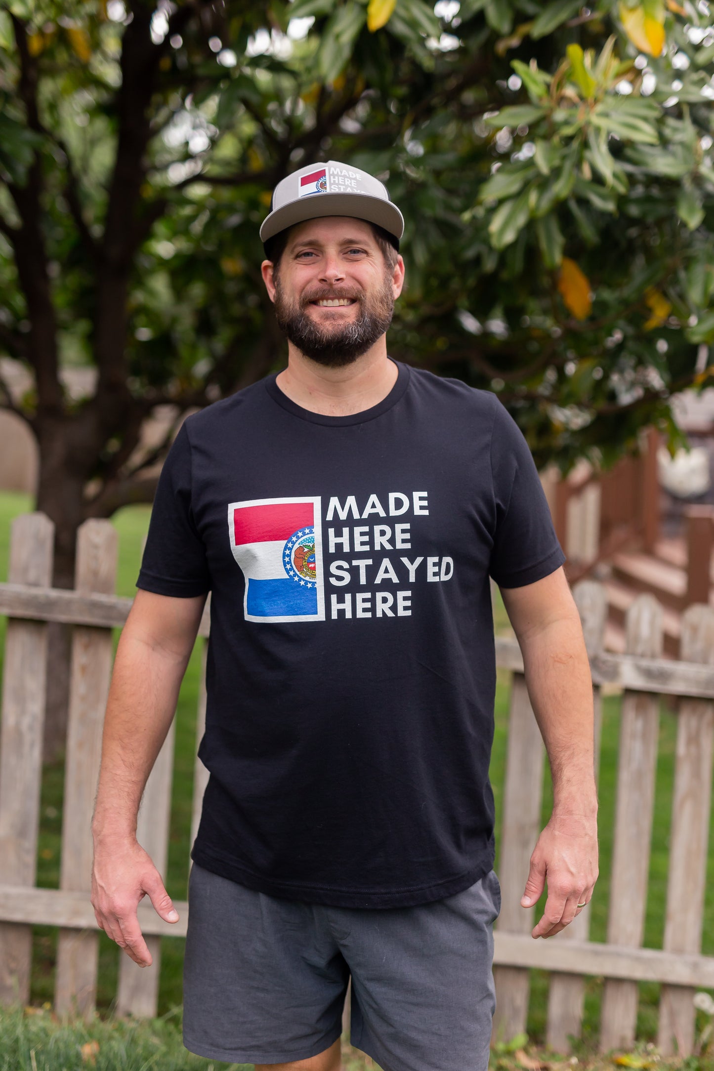 "Made Here Stayed Here" T Shirt